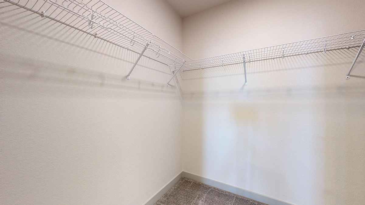 Walk in closet at Railside at Wadsworth Station